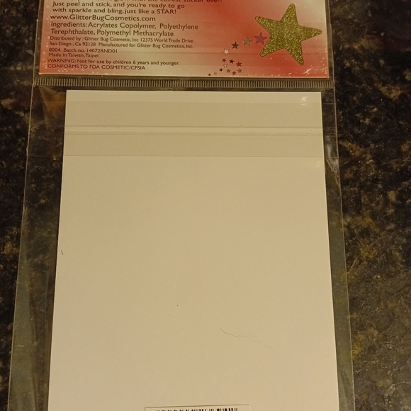 NEW: sets/performance🏆💎🤸‍♀️⭐TURQUOISE GLITTER STARS ⭐🤸‍♀️💎🏆BODY STICKERS - Picture 5 of 6